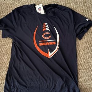Chicago bears nike shirt large